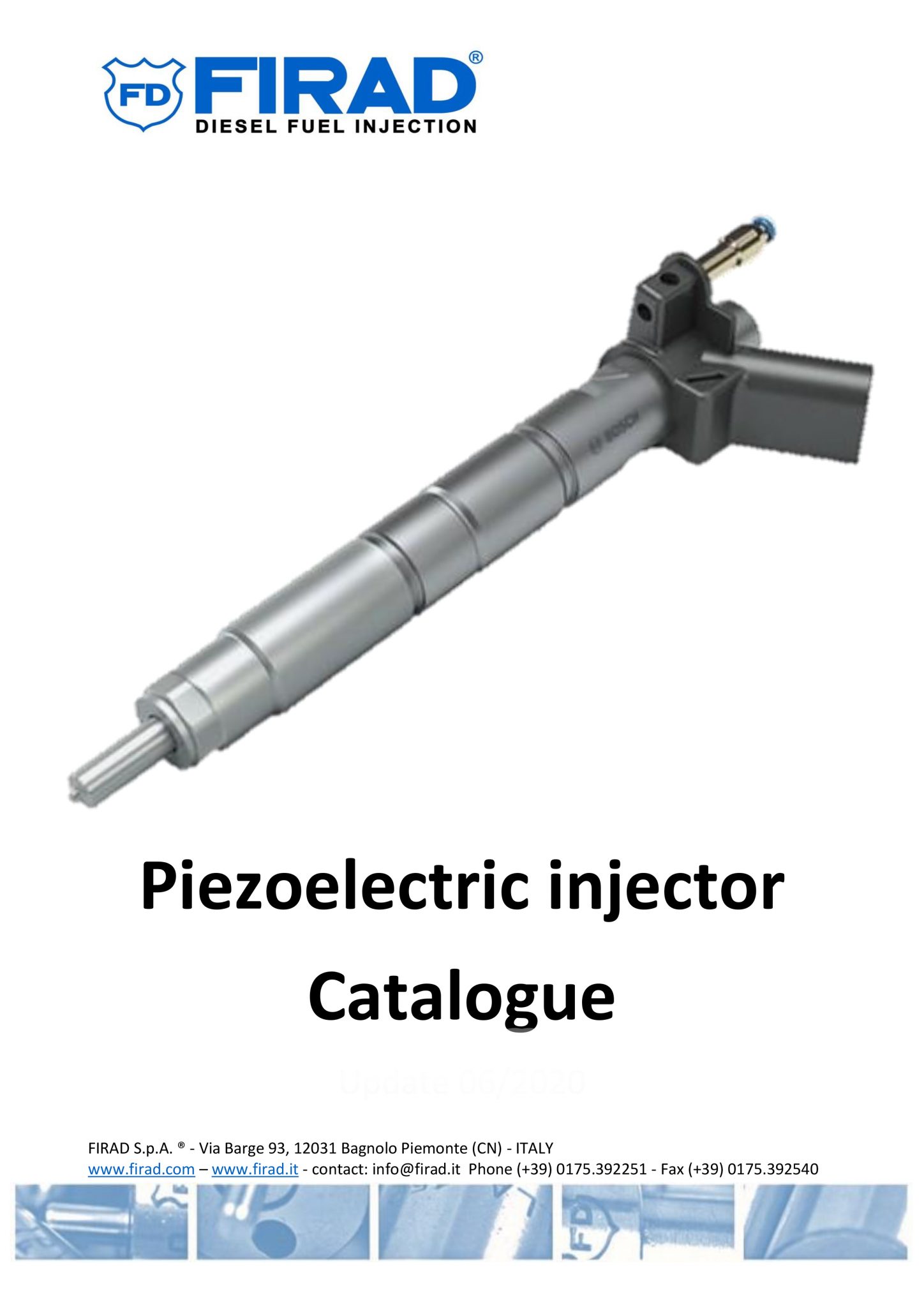 Piezoelectric injector Catalogue